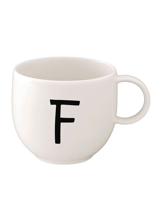 Villeroy & Boch Coffee Letter F Mug
