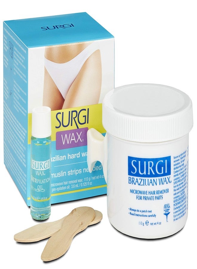 Surgiwax Surgi-Care Surgi-Wax Brazilian Wax Kit - 4.125 oz (Model: SU004) - Image 1