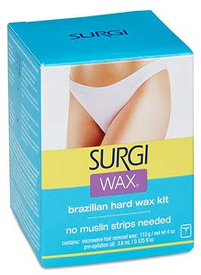 Surgiwax Surgi-Care Surgi-Wax Brazilian Wax Kit - 4.125 oz (Model: SU004) - Image 2