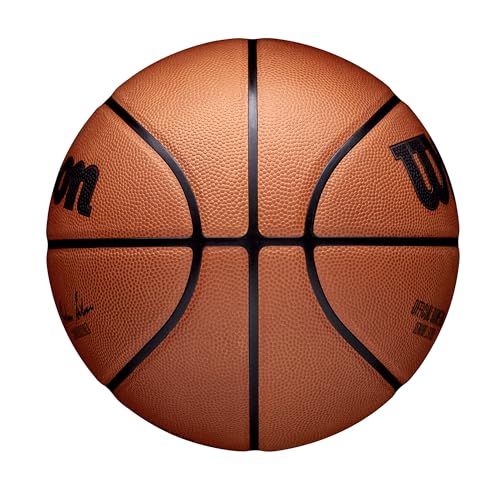 WILSON NBA Official Game Basketball - Brown, Size 7-29.5" - Image 4