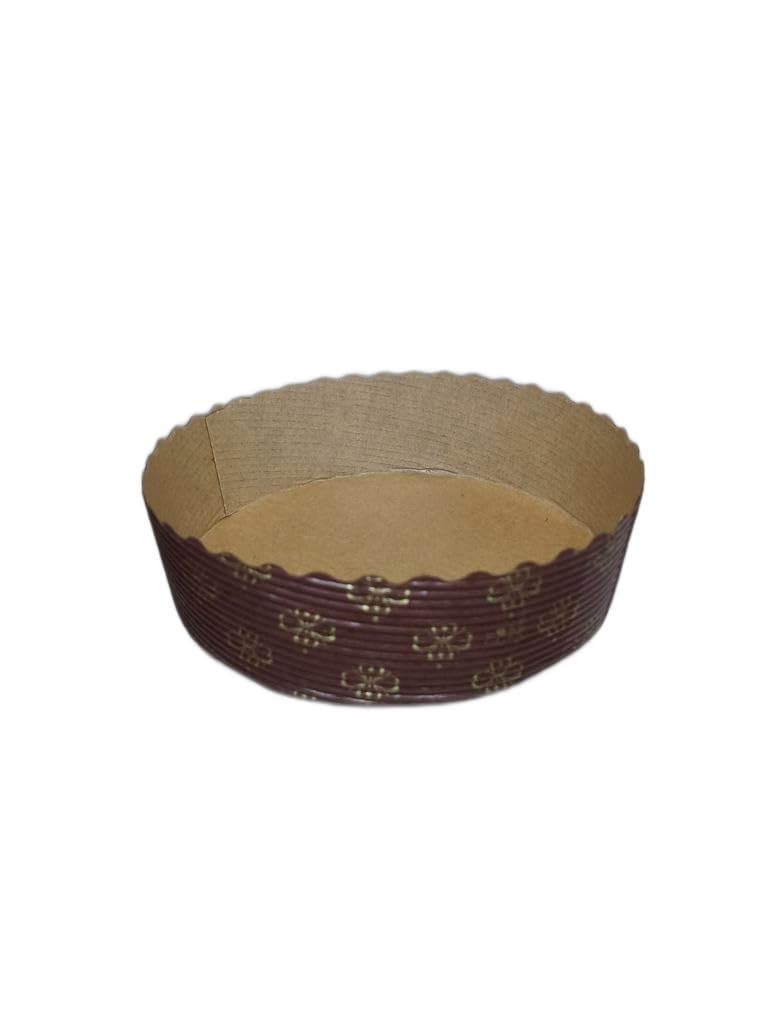 Baekence Bake and Serve Cake Moulds Muffin Mould Round Mould 200gms Pack of 30 pcs Round Shape200 GMS - Image 3