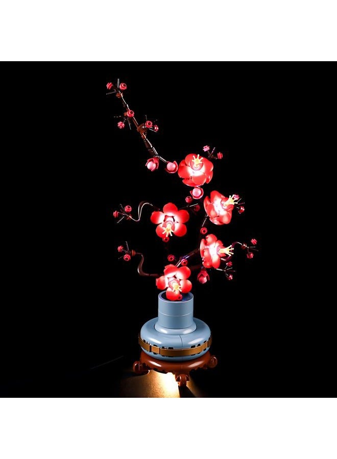 GEAMENT LED Light Kit Compatible with LEGO Plum Blossom Building Blocks Model - Lighting set for Botanical Collection 10369 (Model Set Not Included) - Image 1