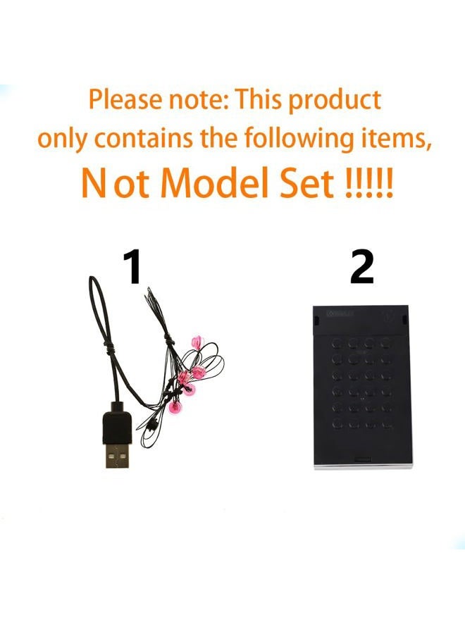 GEAMENT LED Light Kit Compatible with LEGO Plum Blossom Building Blocks Model - Lighting set for Botanical Collection 10369 (Model Set Not Included) - Image 3