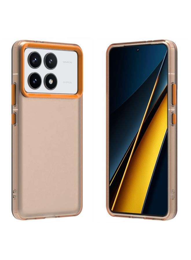 اس-توب جراب لهاتف Redmi K70 Candy PC Hybrid TPU مقاوم للصدمات - Image 1