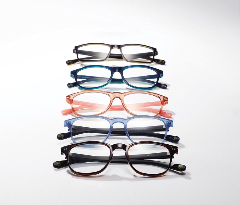 Cross Oxford Reading Glasses, Ultra-Light Polycarbonate Readers for Men, +1.00 Magnification - Image 3