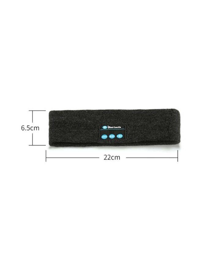 Generic BT5.0 Connected Music Knitted Headband Headwear Headphone  - Image 2