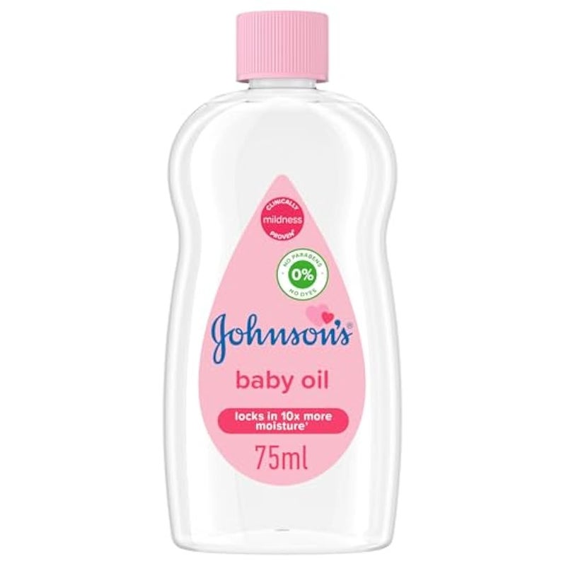 Johnson & Johnson baby oil - 75 ml - Image 1