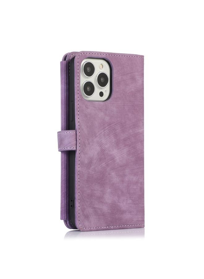 اس-توب جراب لهاتف iPhone 14 Pro Dream 9 - محفظة بطاقات بسحاب من الجلد - Image 3