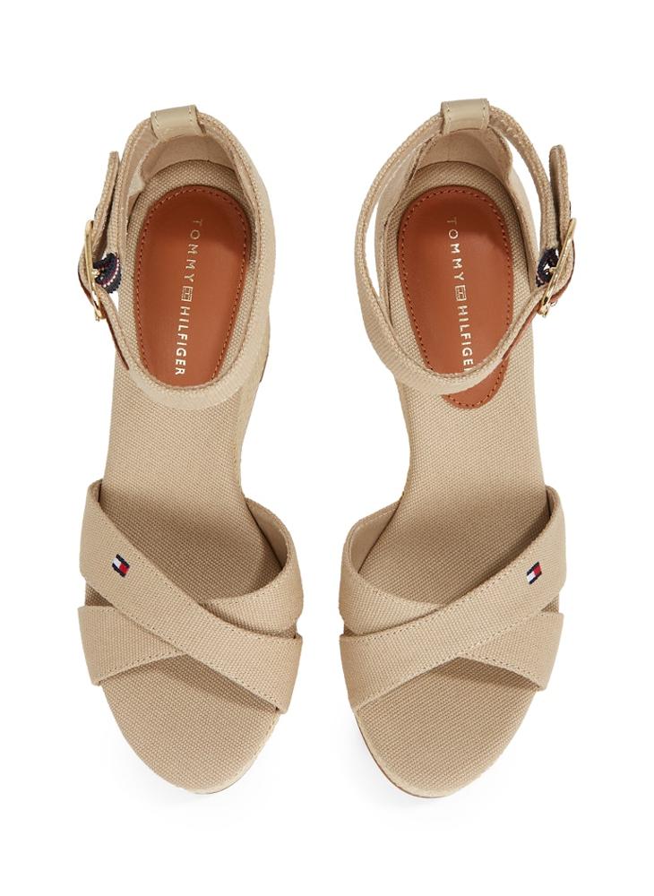 TOMMY HILFIGER HIGH WEDGE CRISS CROSS ESPADRILLES  - Image 5