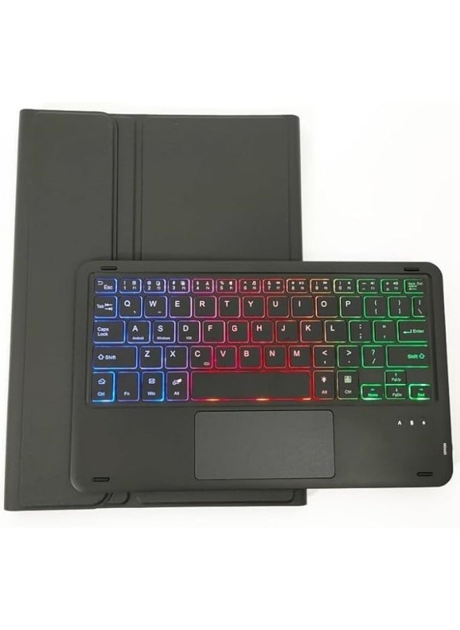 General - Touchpad Keyboard Case Compatible with Huawei MatePad Pro 13.2inch 2023, Magnetic Removable Wireless Colorful Backlit Keyboard Cover - Image 1