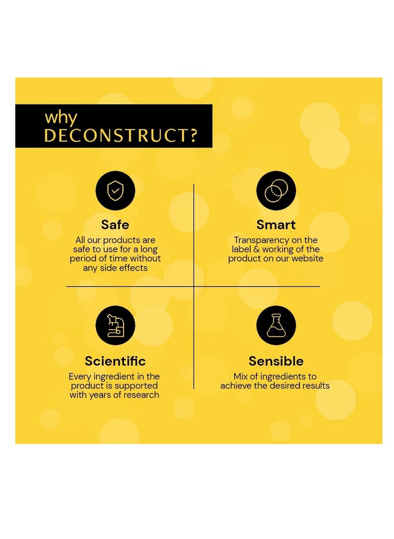 Deconstruct Deconstruct Brightening Lip Balm with SPF 30 | For Dark, Pigmented, Dry, Flaky Lips | Brightens Pigmented Lips | Vitamin C for Dark Lips | SPF 30 for Sun Damage and Discoloration | Lip Balm  - Image 5