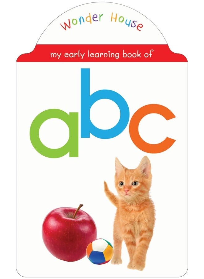 My Early Learning Book Of ABC : Attractive Shape Board Books For Kids - Image 1