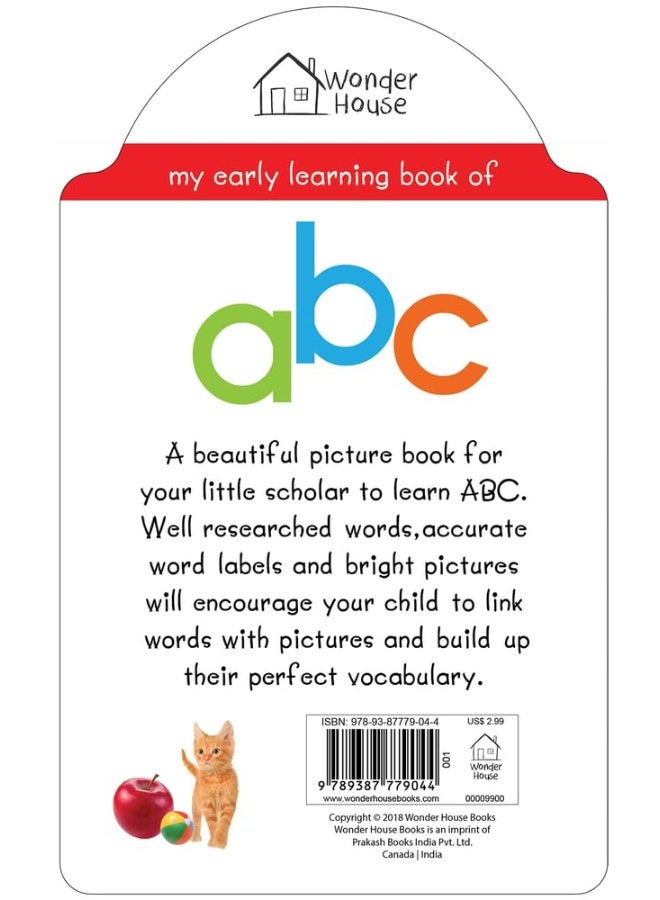 My Early Learning Book Of ABC : Attractive Shape Board Books For Kids - Image 2