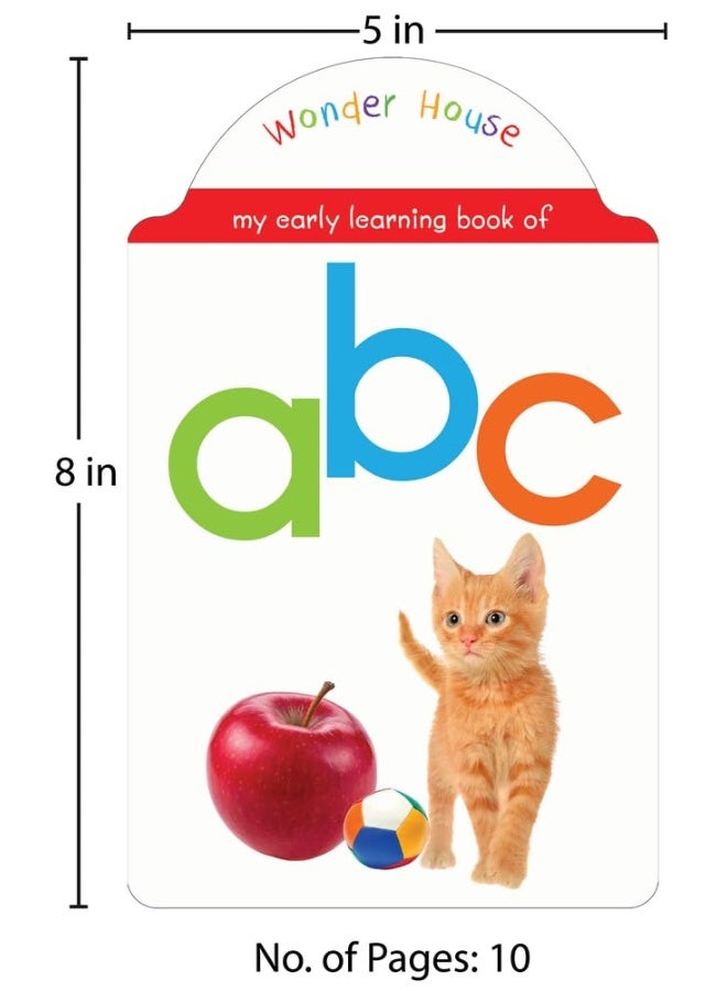 My Early Learning Book Of ABC : Attractive Shape Board Books For Kids - Image 3