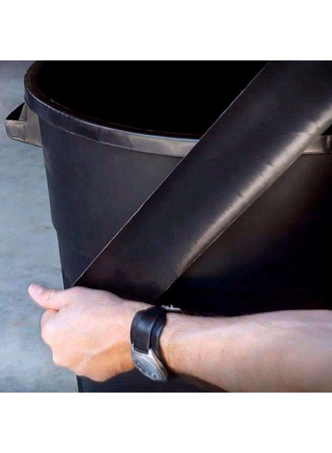 شريط الدكت الأسود العريض والمتين بلاصق مزدوج السمك بعرض 2.88 بوصة وطول 25 ياردة 4595559 - Image 3