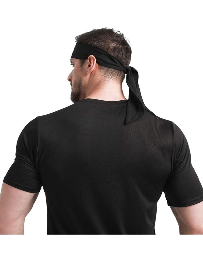 Bukela Sports Headband - Head Tie Tennis Tie Headbands - Sweatbands Headbands Wristbands Head Wrap - Ideal for Working Out, Tennis, Basketball, Softball, Running & Workout - Image 5