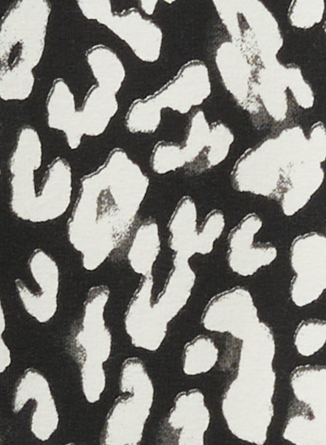 بينيتون بنطلون ضيق بنات بطبعة حيوانات - Image 2