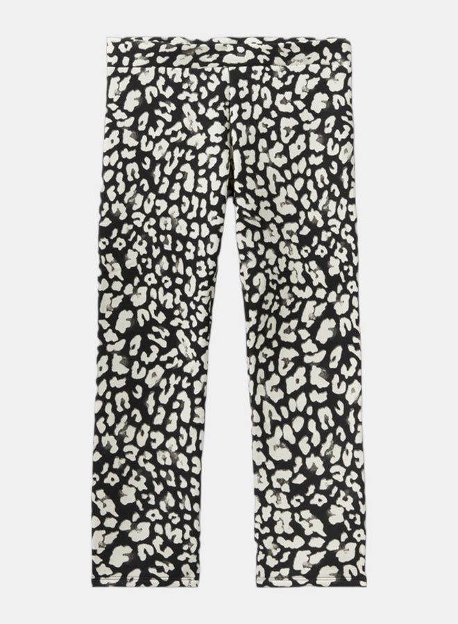 بينيتون بنطلون ضيق بنات بطبعة حيوانات - Image 1