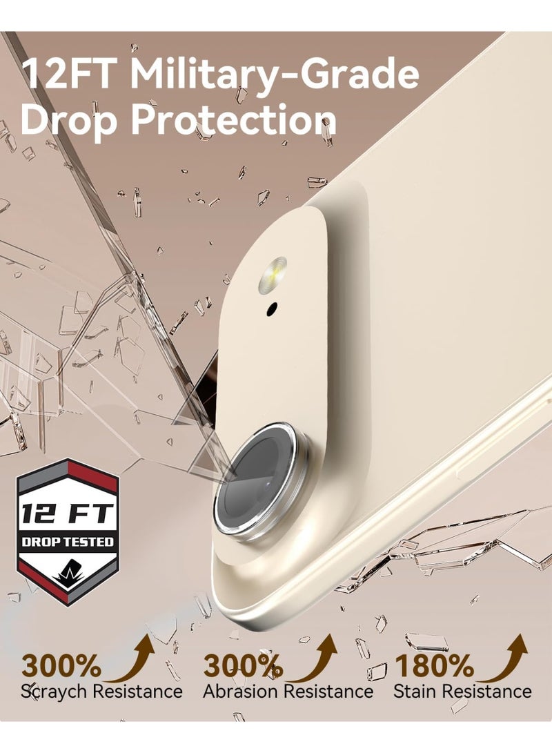 RAPTIC درع زجاجي هوائي HD لجهاز آيفون AIR 9H واقي عدسة الكاميرا مع حلقة معدنية سبائكية [عبوة 2] - Image 2