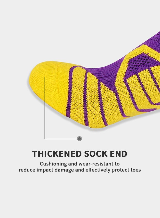 GROIC Elite Basketball Socks, Athletic Socks with 3D Ankle Protection, Football & Running Socks, Compression Cushion Sport Socks Unisex  - Image 5