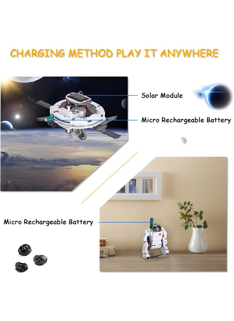 MAGIC VAULT - TEM Projects for Kids Ages 8-12, Solar Robot Toys 6-in-1 Science Kits DIY Educational Building Space Toy, Birthday Gifts for 7,8 ,9, 10, 11, 12, 13, Year Old Boys Girls Teens. - Image 1