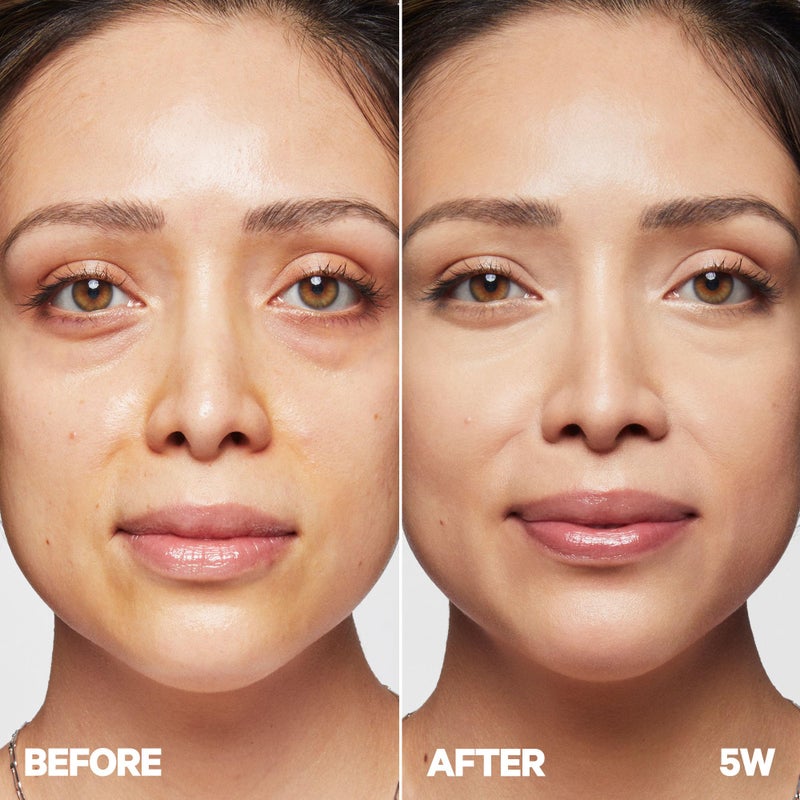 Milk Makeup Future Fluid All Over Cream Concealer, 5W (Fair with Warm Undertones) - 0.28 fl oz - Medium-to-Full Coverage - Up to 12-Hour Wear - Crease-Proof Finish - Vegan, Cruelty Free - Image 3