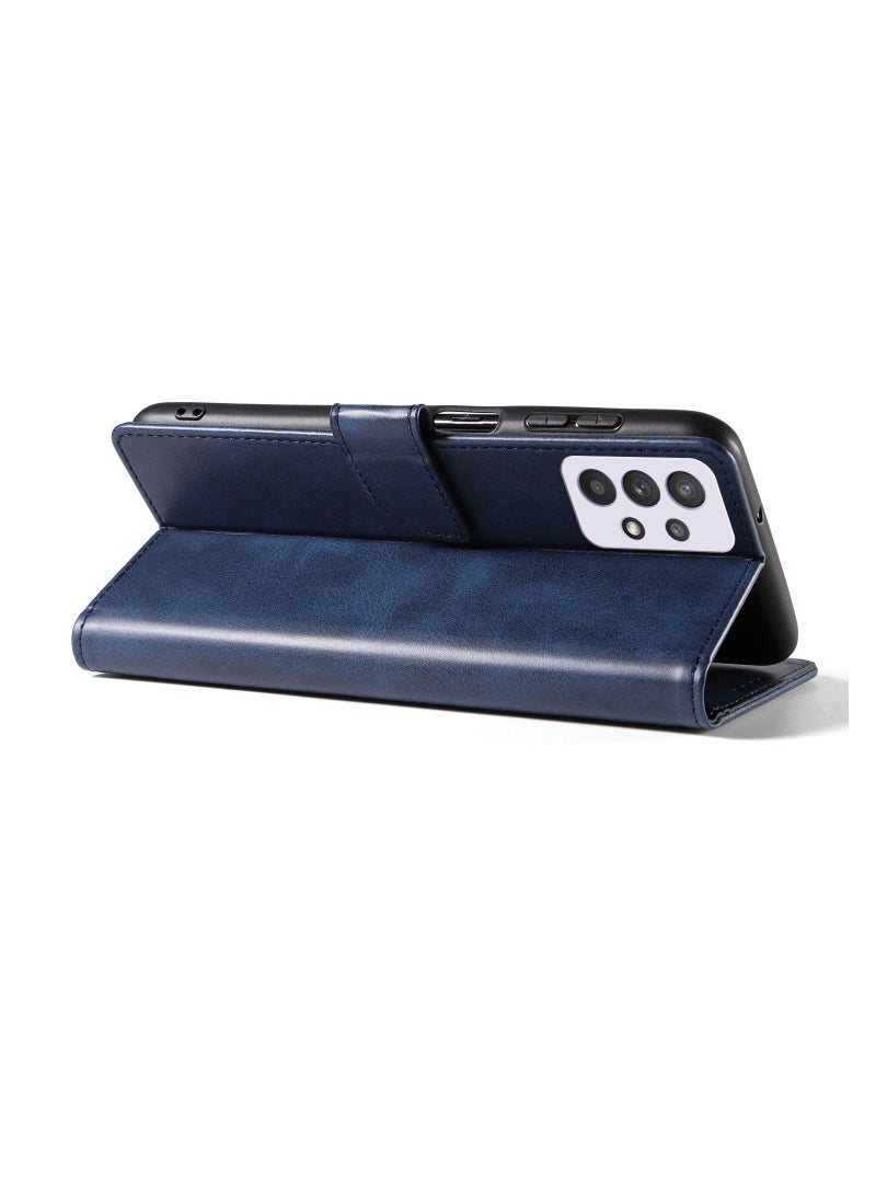 Suitable For Samsung Flip Solid Color Leather Case - Image 2