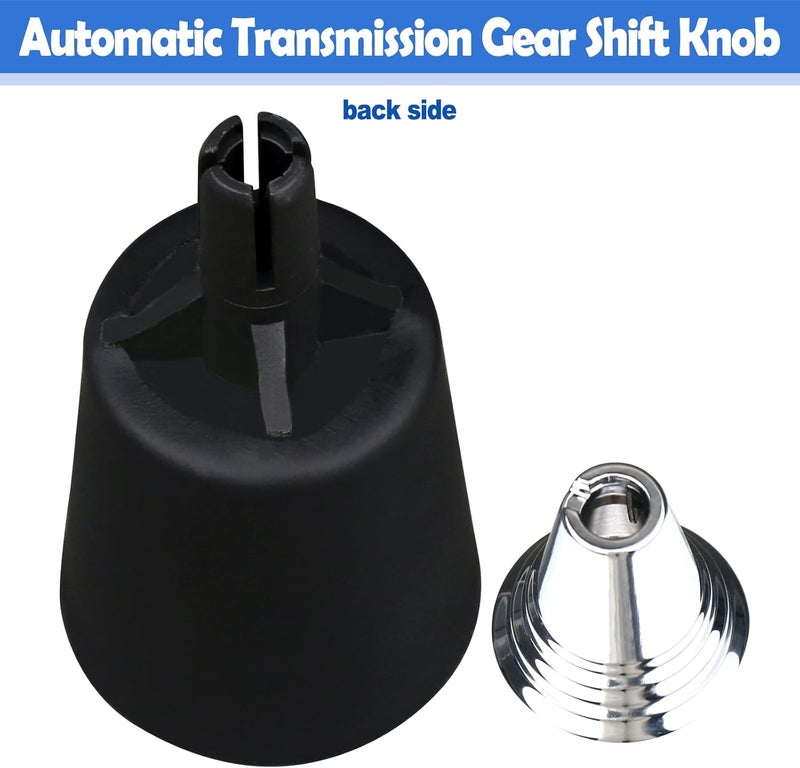 Osompar Automatic Transmission Shift Knob Compatible with Jeep Wrangler 2011-2018 Replaces 68069865AB Gear Shift Handle Knob Chrome Accessories - Image 5