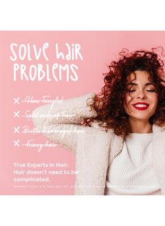 Immetee Curl Defining Cream Hydrating Moisturizing Lightweight Safe Natural Curl Enhancing Cream to Soften the Hair and Reduce Frizz for Thick and Curly Hair 250g  - Image 2