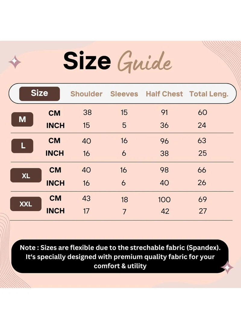 TUMMY TUMMY Double Layered Maternity Nursing Top Combo Pack of 2pc