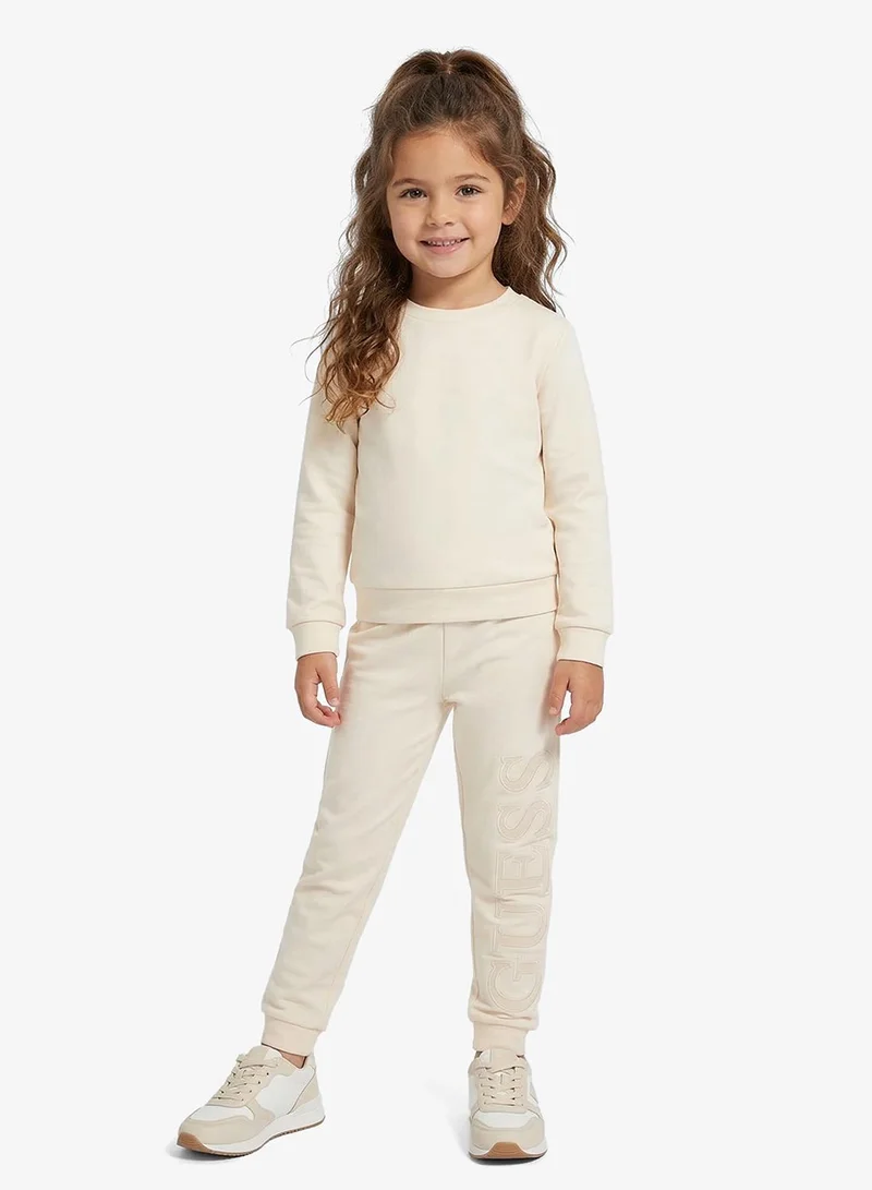 GUESS Kids Fleece Regular Fit Pants