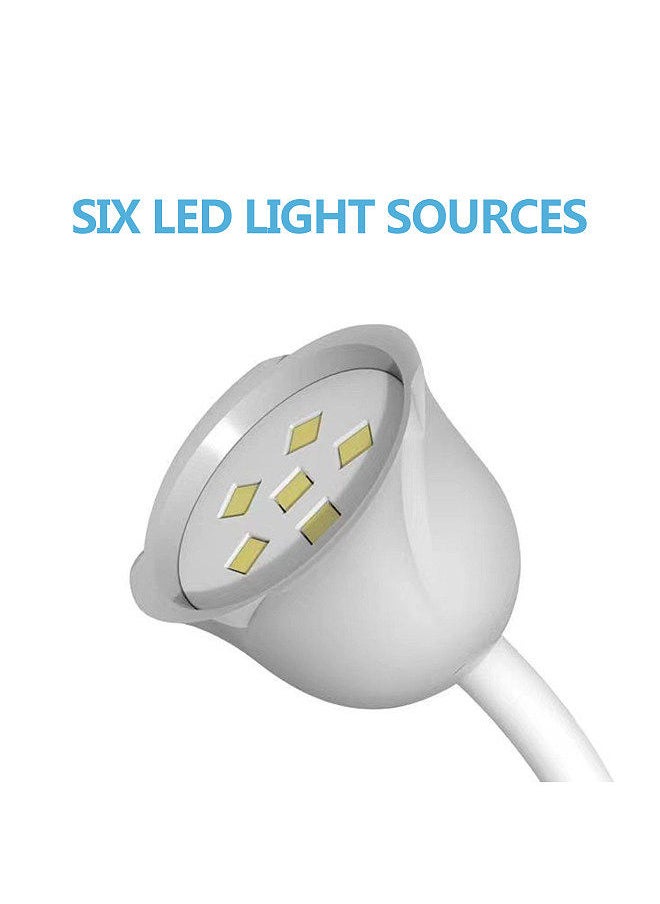 Desktop Rechargeable Manicure Lamp Nail Patch Mini Quick-drying Phototherapy Machine 360-degree Rotatable Rose-shaped Curing Lamp