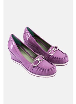 GEOX Women Slip On Wedge, Lilac  - Image 1