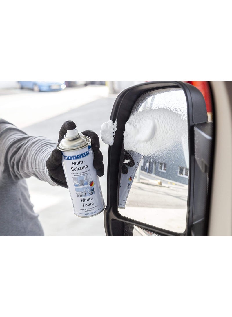 Weicon Multi-Foam Spray 400 ml | Universal Multi purpose Foam Cleaner| residue-free Indoor & Outdoor cleaning - Image 2