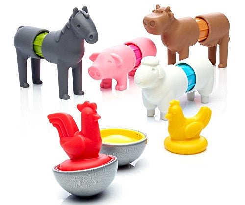 SmartMax My First Farm Animals STEM Magnetic Discovery Building Set with Soft Animals for Ages 1-5 - Image 4
