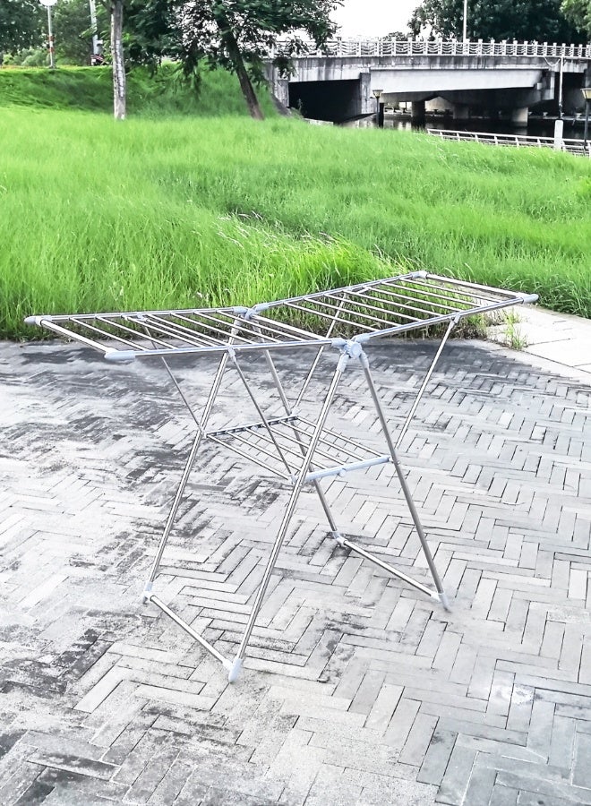 Noon East Drying Stand - Grey - 156X61.5X99 Cm - Image 1