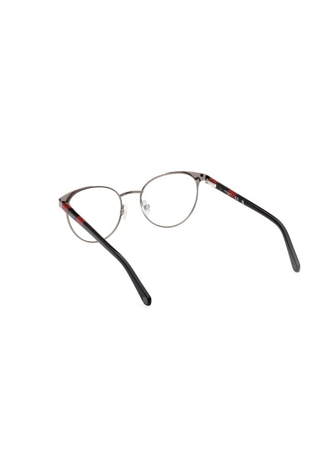 GANT Ga4152 Cat Metal Frames For Women Size 51, Shiny Gunmetal - Image 3