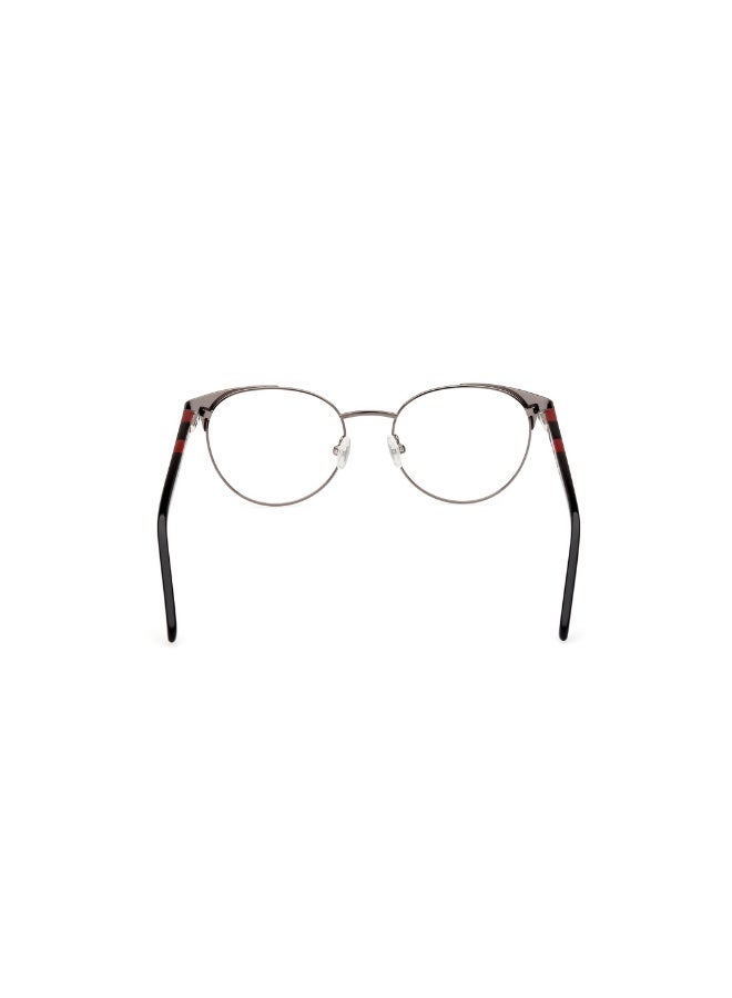 GANT Ga4152 Cat Metal Frames For Women Size 51, Shiny Gunmetal - Image 4