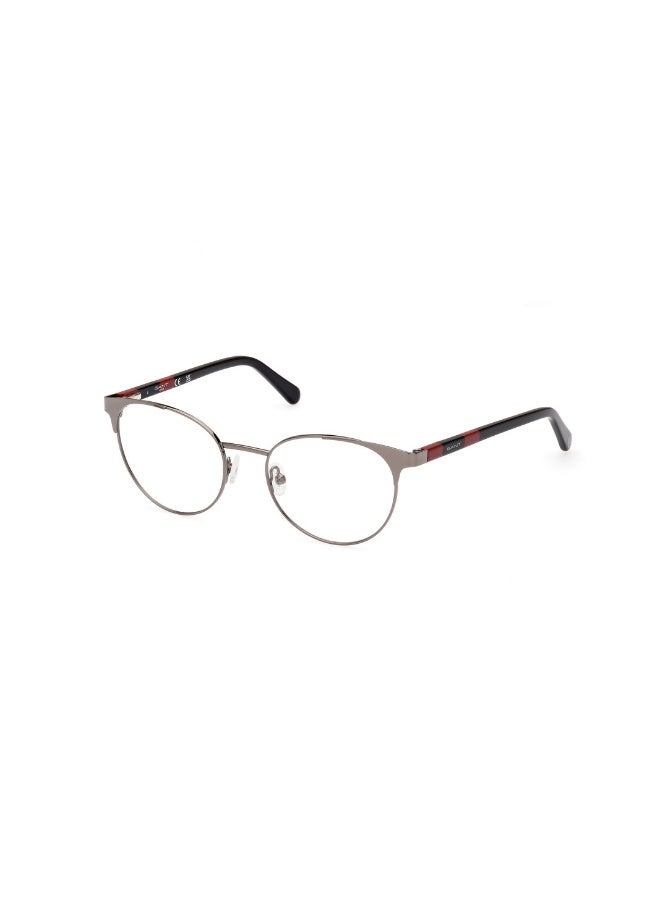 GANT Ga4152 Cat Metal Frames For Women Size 51, Shiny Gunmetal - Image 1