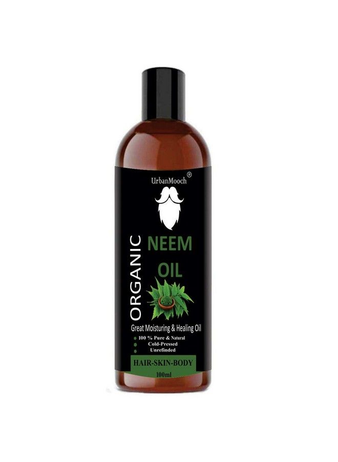 UrbanMooch Pure & Natural Neem Oil For Anti Dandruff Hair Fall Oil 100Ml - Image 1