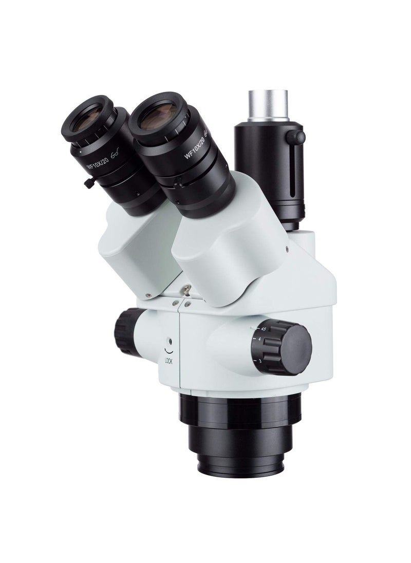 AmScope AmScope  7X45X SimulFocal Trinocular Zoom Stereo Microscope Head  SM745NTP  - Image 2