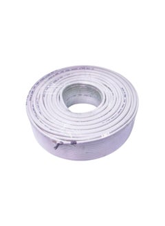 XLT RG6 ultra coaxial cable 75 ohms impedance with 99 percentage braiding 100 Yard  - Image 3