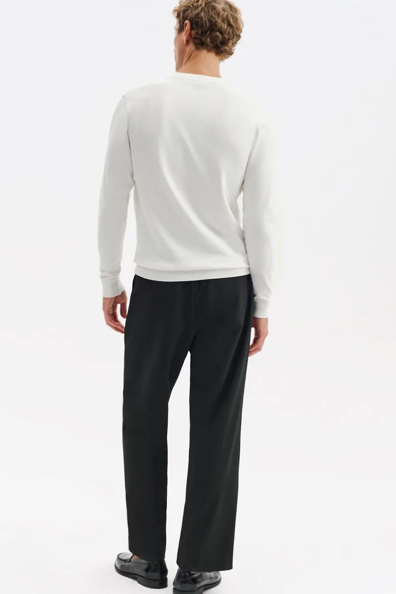 Giesto White GIESTO Crew Neck T-Shirt for Men | Best Price UAE