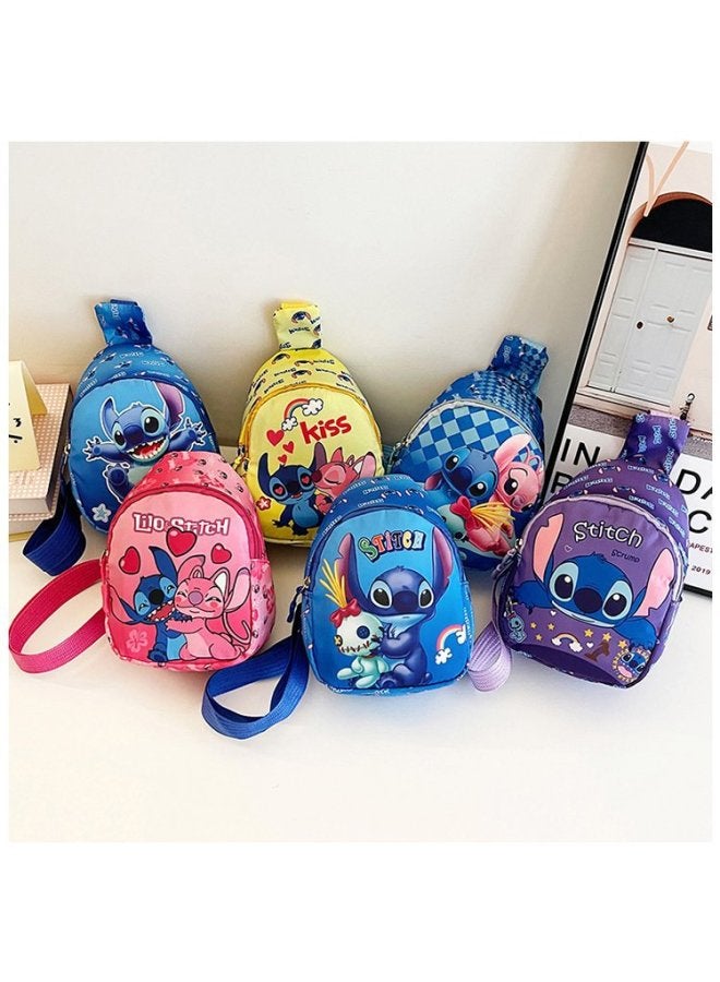 2025 حقيبة أطفال للأولاد والبنات موضة الكرتون محفظة نسائية للعملات المعدنية حقيبة كروس في الهواء الطلق حقيبة ظهر صغيرة عادية حقيبة صدر للرجال-اللون: نمط 5 - Image 2