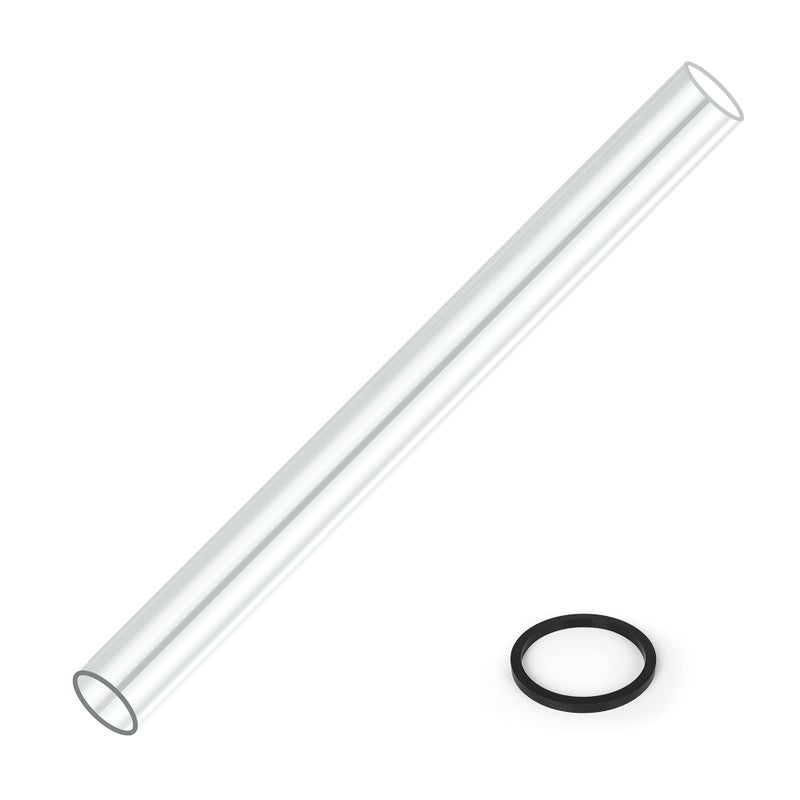 Pamapic PAMAPIC Patio Heater Glass Tube Replacement for 4Sided Outdoot Patio Pyramid Heater495 inch tall 