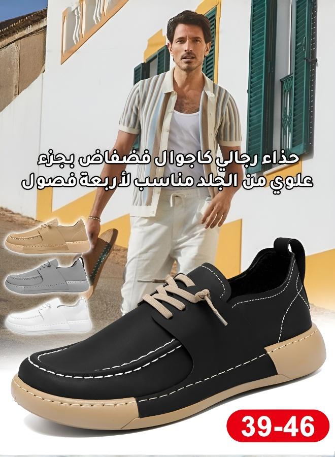 Men's All-Season Casual Comfort Shoes - Relaxed Fit, Up to Size 46 - Image 2