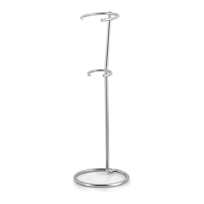 FROTHER STAND KITCHEN MILK FOR COFFEE STAINLESS STEEL STAND FITS FOR MULTIPLE TYPES OF COFFEE FROTHERS HEAVY DUTY STAND IDEAL