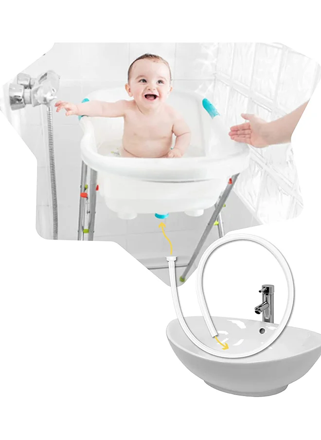 بادابيول Bath Drain Pipe For Badabulle Whale Bath Tub