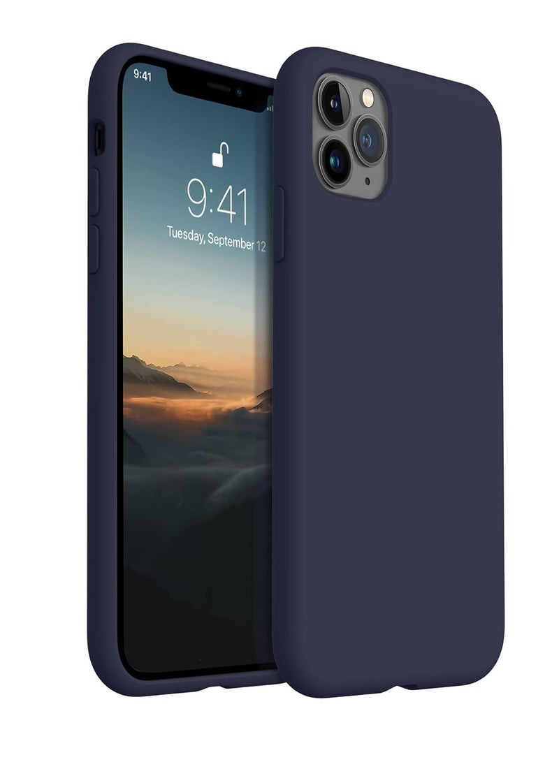 MIGOFAST Shockproof Designed for iPhone 11 Pro Case Soft Anti-Scratch Microfiber Lining with Liquid Silicone Phone Case Drop Protection 5.8 inch Slim Thin Cover - Image 1