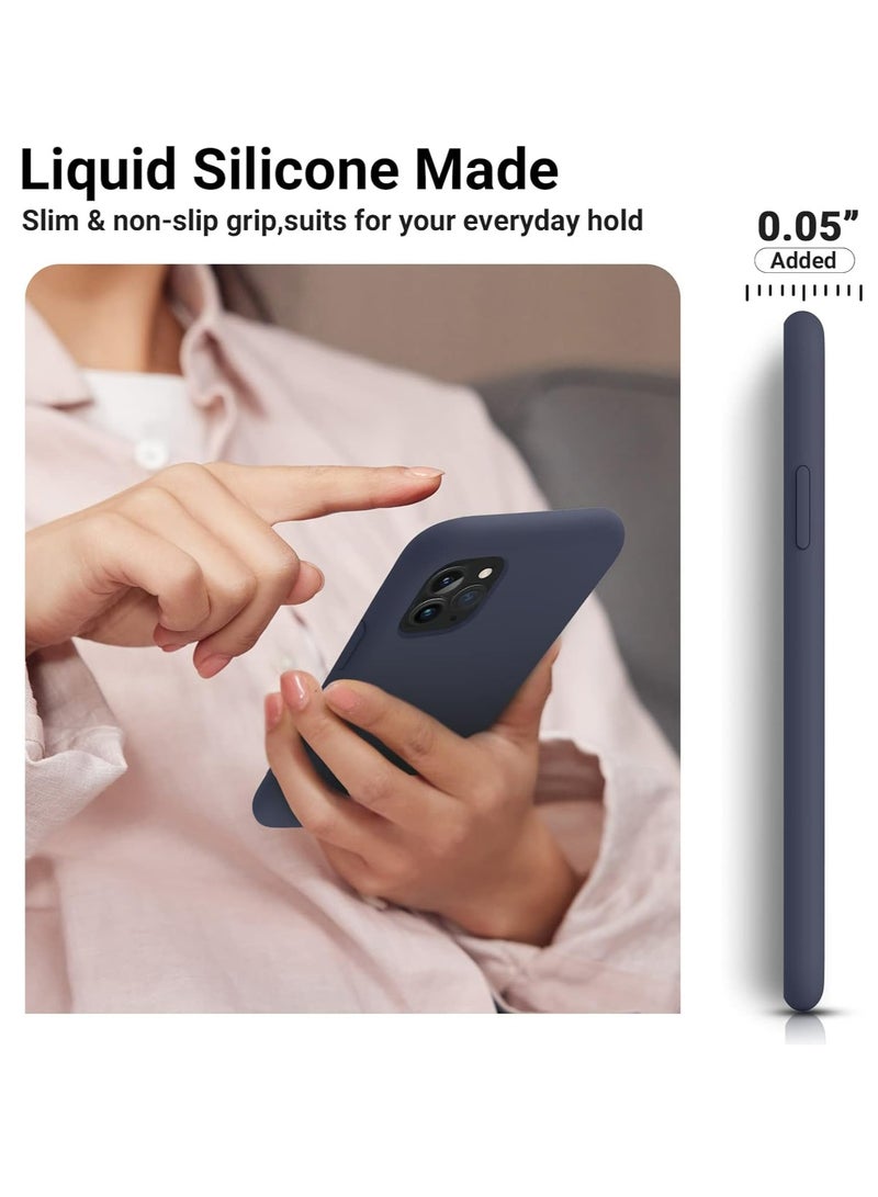 MIGOFAST Shockproof Designed for iPhone 11 Pro Case Soft Anti-Scratch Microfiber Lining with Liquid Silicone Phone Case Drop Protection 5.8 inch Slim Thin Cover - Image 2